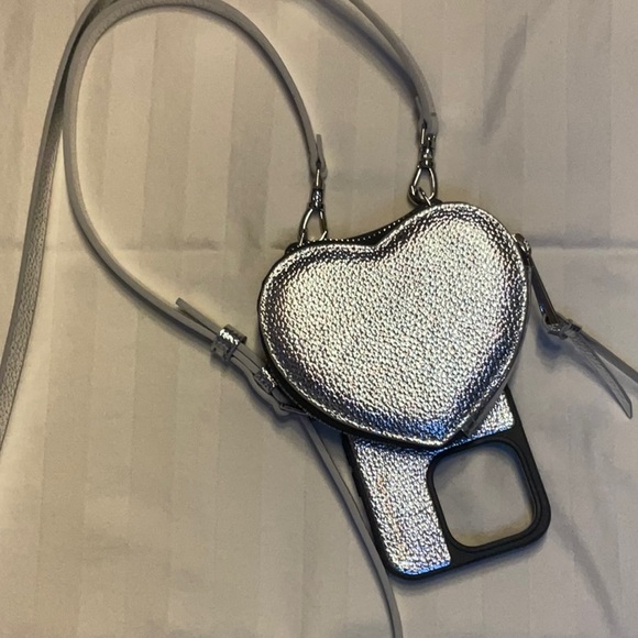 Bandolier iPhone 14 Pro Willa Heart Crossbody Case - Picture 2 of 6